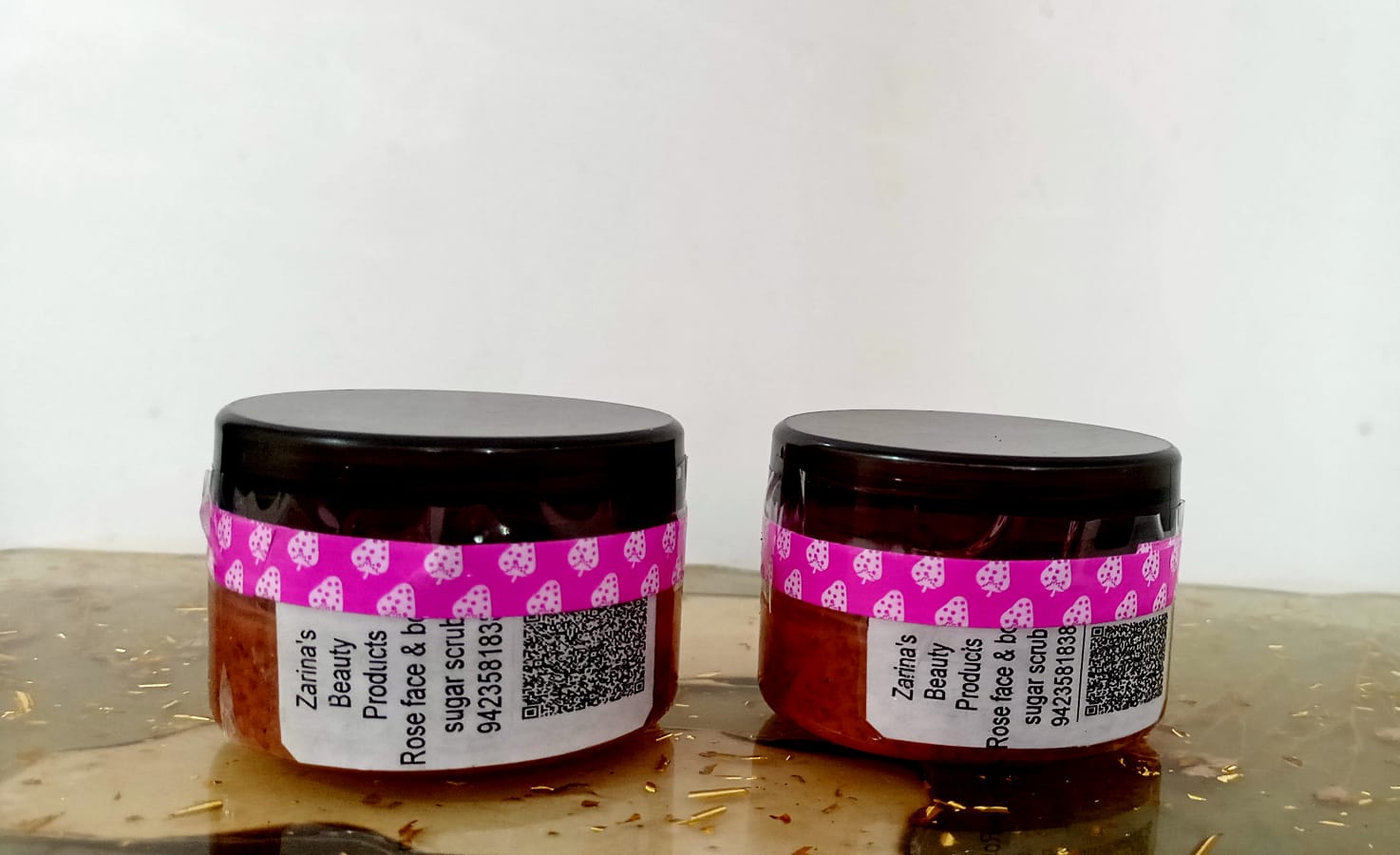 Rose Face and Body Sugar Scrub