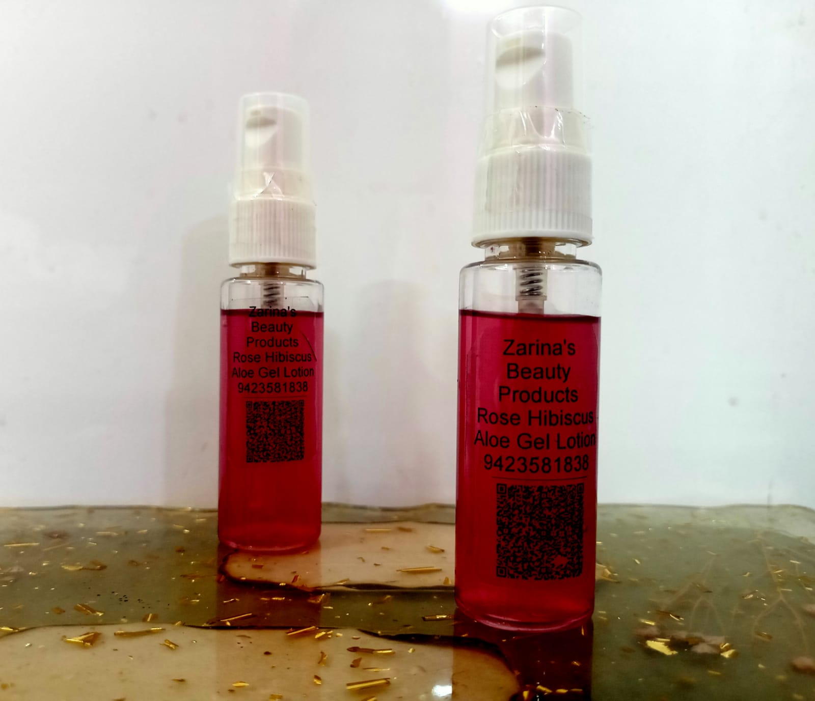 Rose Hibiscus Aloe Gel Lotion