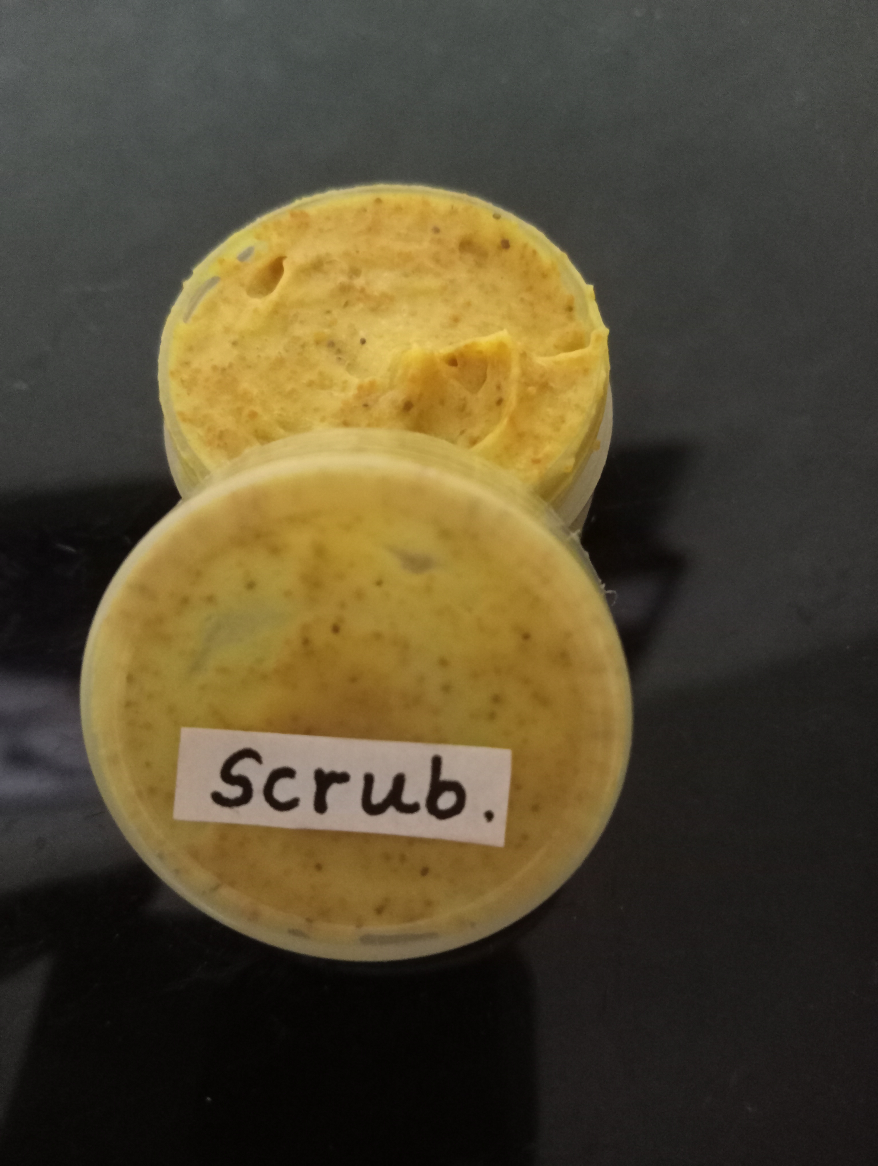 Turmeric Walnut Scrub